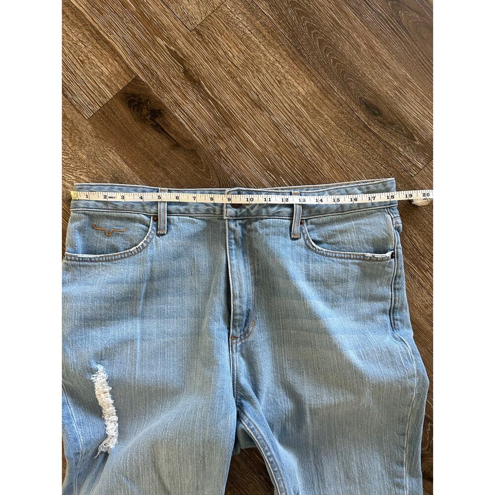 Kimes Ranch distressed boho western  women's flare Jennifer Jeans size 16/30 - Picture 4 of 7